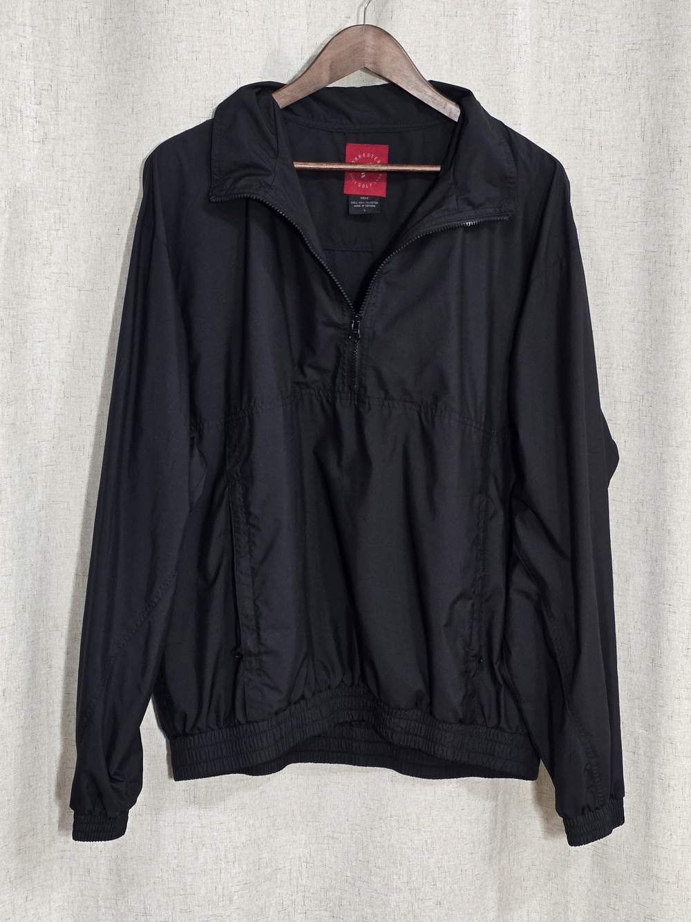 Forrester's Golf Men's Black Shell Jacket - Size L